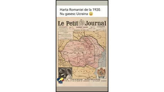 Fact Check: A 1920 Map Of Greater Romania Does NOT Prove That Ukraine Is An Illegitimate Country