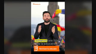 Fact Check: Guvernul României NU a redus cu 15% bugetul Educației pe 2024