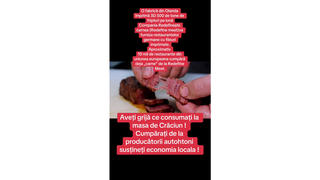 Fact Check: Carnea printată 3D NU este același lucru ca și consumul de alimente ultra-procesate ce sporesc riscul de cancer sau boli cardiace