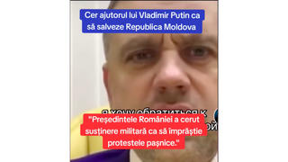 Fact Check - Un videoclip NU dovedește că președintele României a cerut sprijin militar pentru dispersarea protestelor pașnice din Moldova