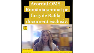 Fact Check: Ministrul Sănătății Alexandru Rafila NU a semnat un acord secret cu OMS