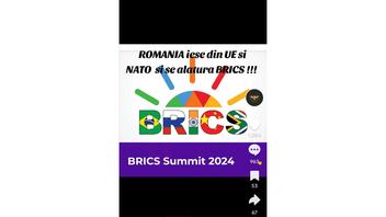 Fact Check: Romania NU iese din UE și din NATO ca să intre în alianța BRICS