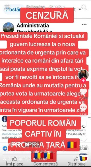 Fact Check: Președintele României și actualul Guvern NU lucrează la o lege care să interzică votul românilor din diaspora