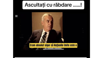 Fact Check: Călin Georgescu NU a fost un oficial de rang înalt la Organizația Națiunilor Unite mai mulți ani