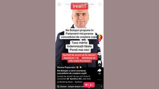 Fact Check: Prim Ministrul Ilie Bolojan NU propune reducerea concediului de creștere a copilului 