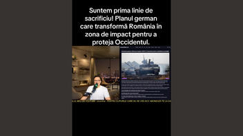Fact Check: Germania NU are în plan transformarea României într-o zonă de impact pentru a proteja Occidentul