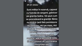 Fact Check: Dronele rusești intrate în spațiul aerian al României NU au avut autorizarea președintelui Nicușor Dan